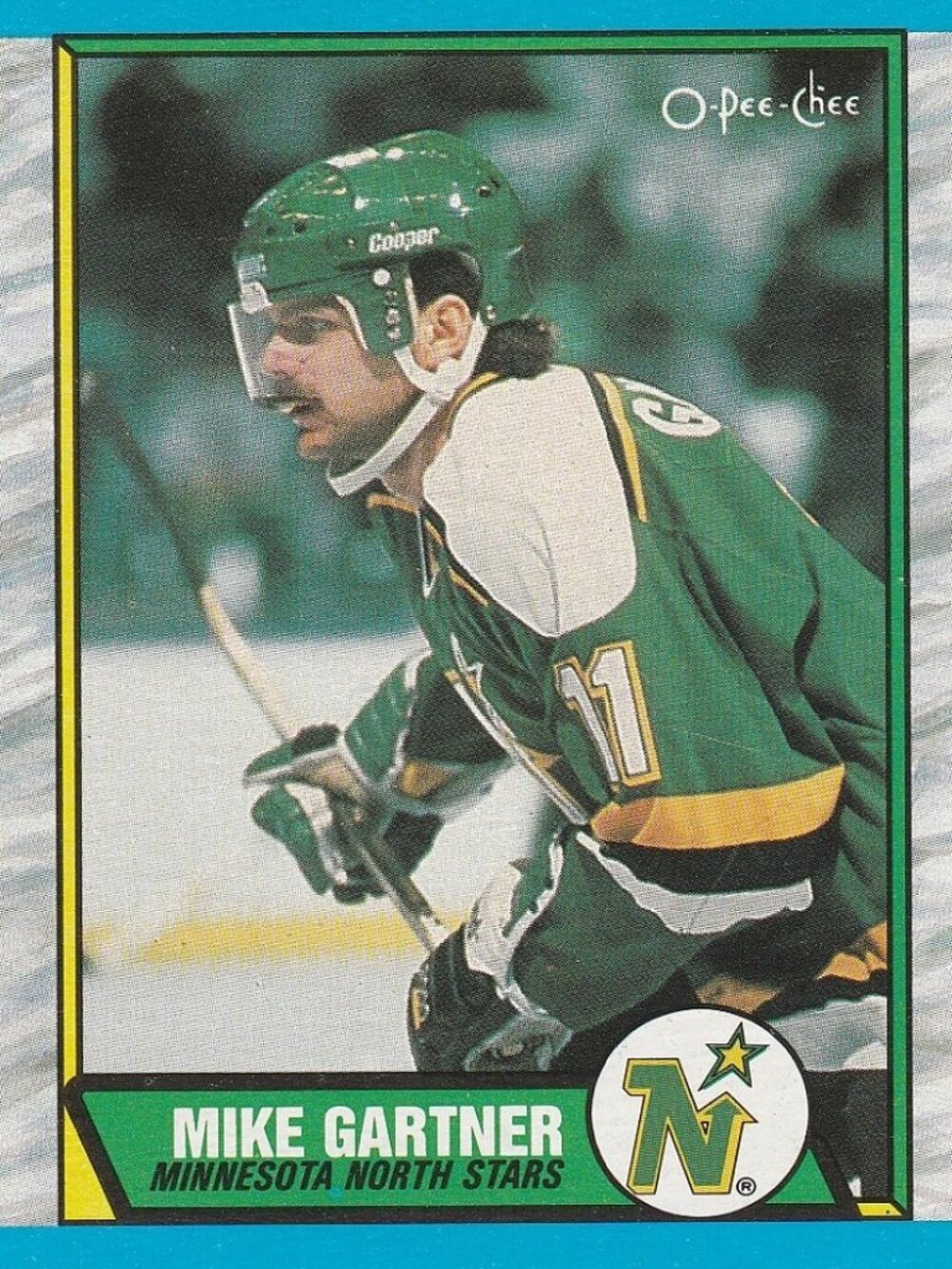 Mike Gartner - 1989 O Pee Chee Hockey Card